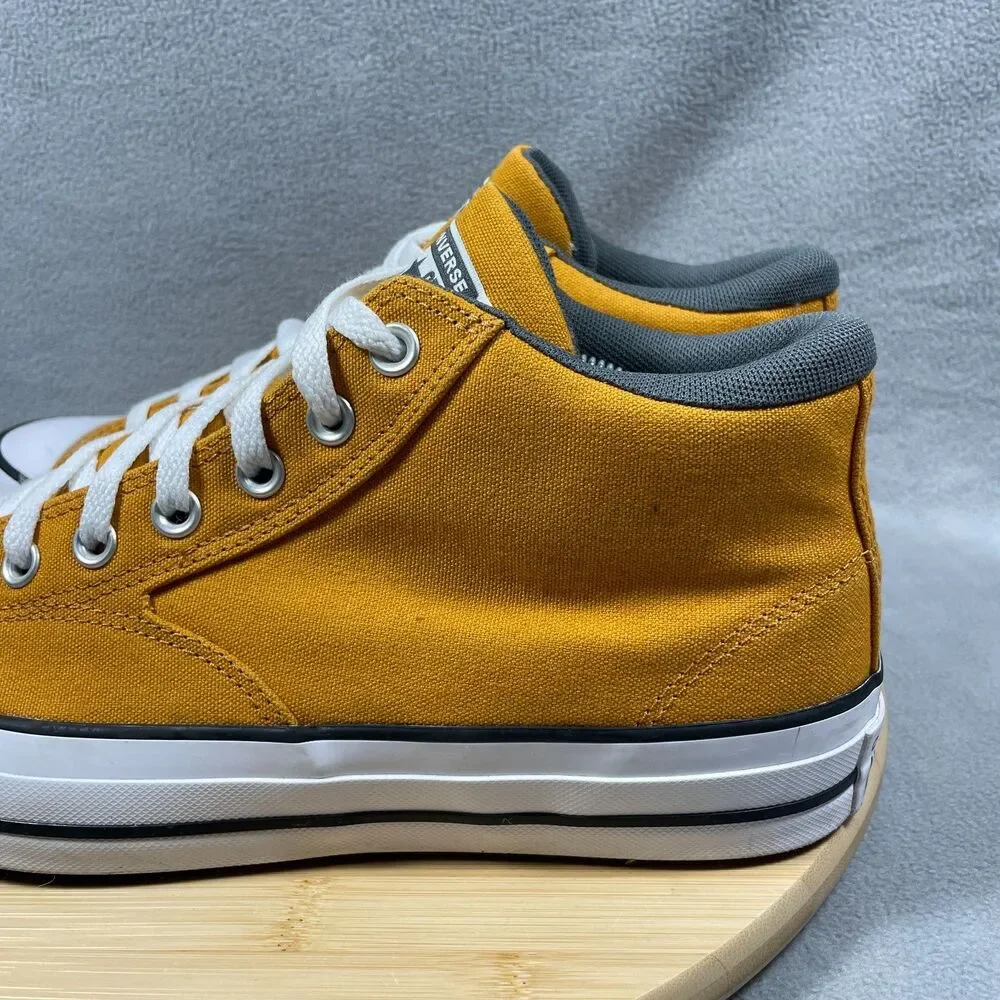 Converse Men's CTAS Size 9.5 Malden Street Golden Sundial Mid Top Shoes Sneakers